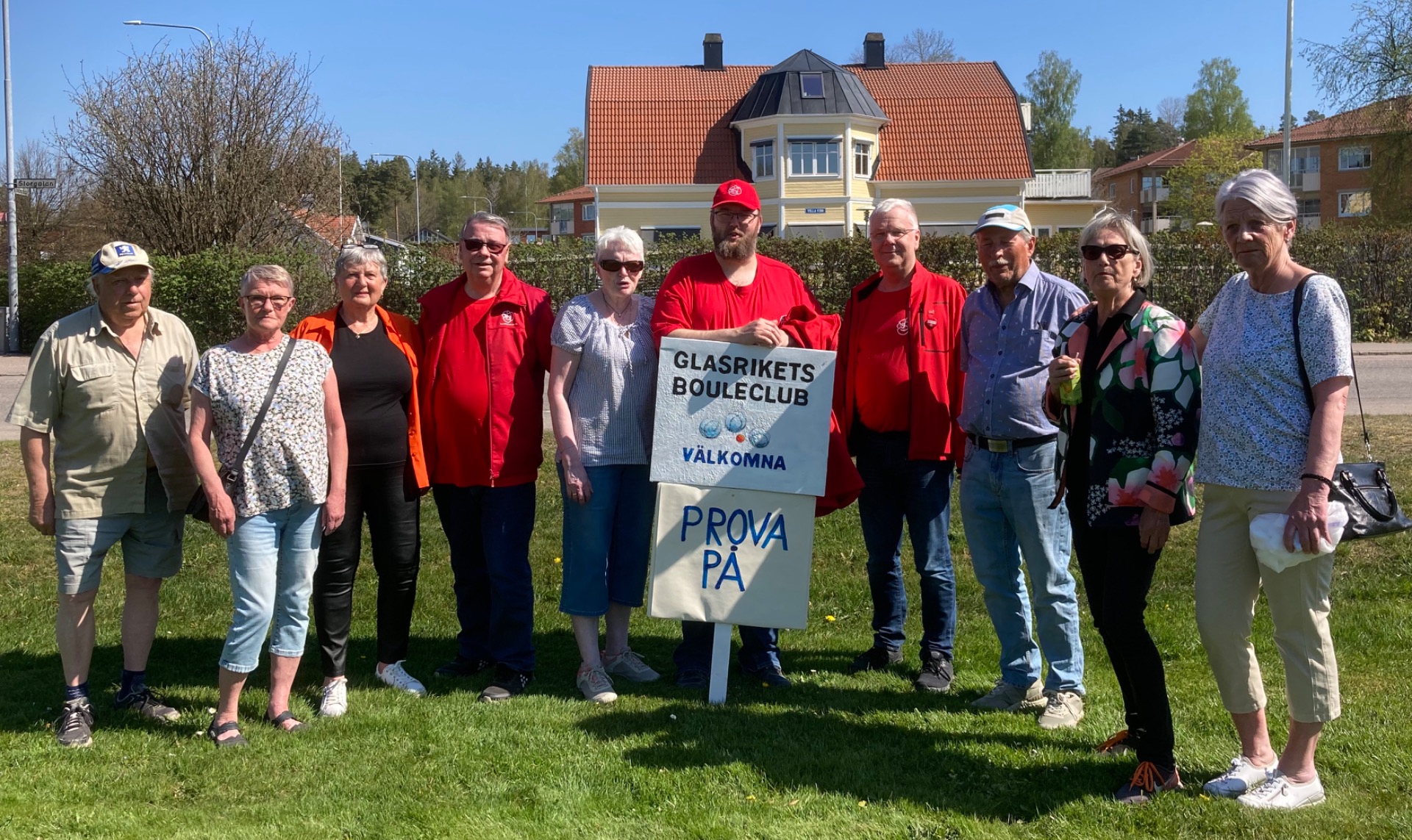 Deltagare vid Hovmantorpsdagen