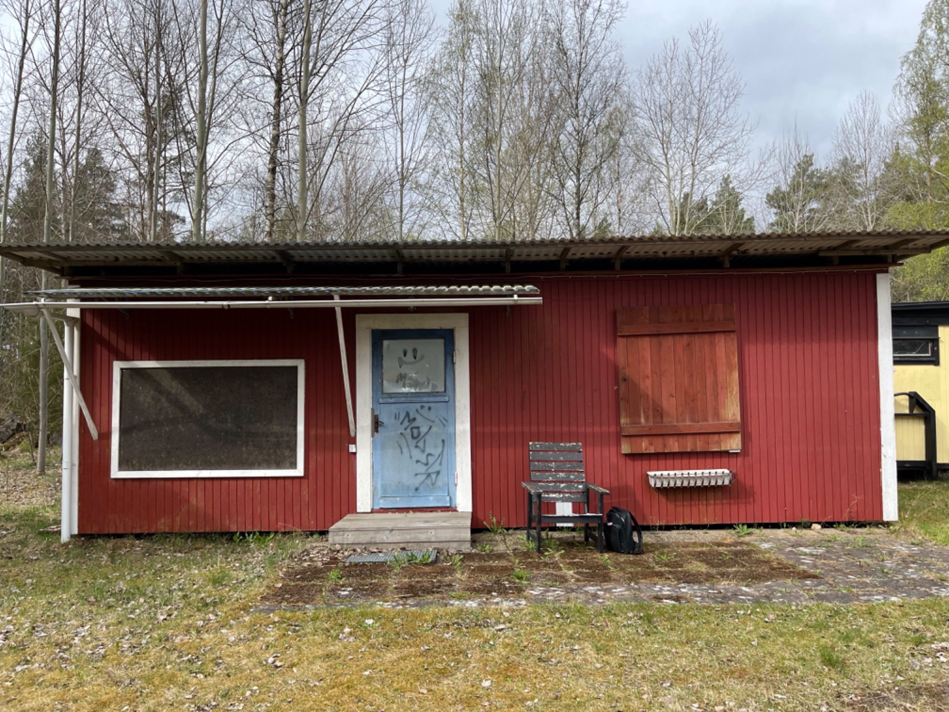 Klubbstugan i april 2025