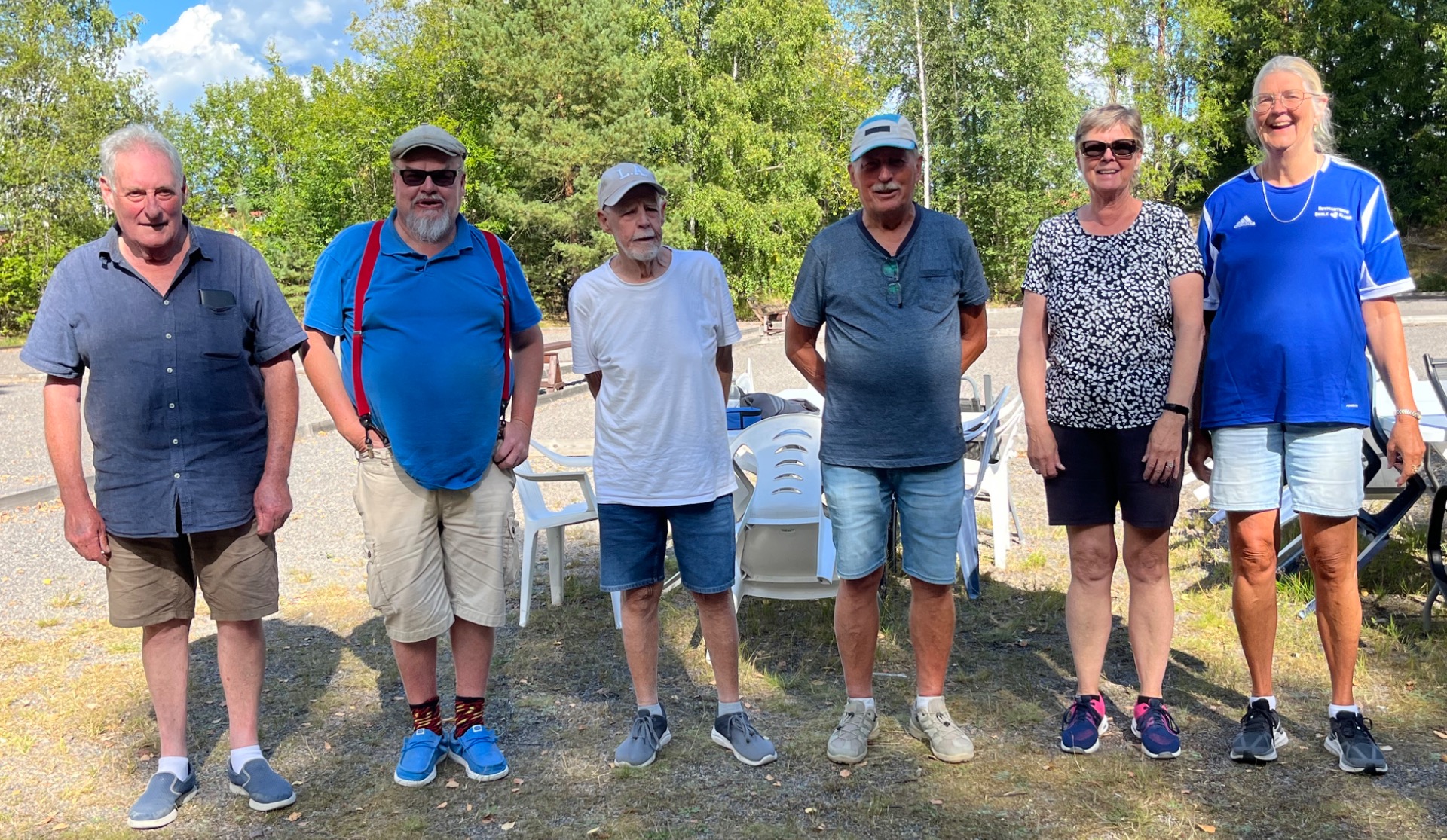 Guy, Patrik, Rolf, Stig, Anki och Kerstin